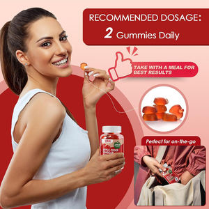 อาหารเสริมวีแกนคีโตแบบเยลลี่สมุนไพร OEM รส<span class=keywords><strong>แอ</strong></span>ปเปิ้ลไซเดอร์วีนีการ์ พร้อมแม่เชื้อ วิตามินบี 6 บี 12 <span class=keywords><strong>ก</strong></span>รดโฟลิ<span class=keywords><strong>ก</strong></span> ช่วยรั<span class=keywords><strong>ก</strong></span>ษาสุขภาพ - Product Image 2