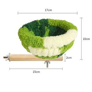 Fluffy Bird Sleeping Snuggle Hut Bed Maison d'<span class=keywords><strong>oiseau</strong></span> d'élevage pour <span class=keywords><strong>nid</strong></span> d'<span class=keywords><strong>oiseau</strong></span> Conure - Product Image 3