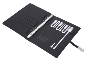 Nuevo Cuaderno Planificador de Cuero Grueso y Sencillo 2025 con Banco de Energía y Bolsa de Almacenamiento con Marcador para Set de Regalo Corporativo - Product Image 2