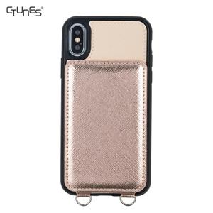 Un golpe de la PU bolso de cuero correas de hombro carcasa de teléfono móvil de la caja del teléfono para iphone - Product Image 2