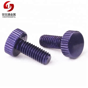 Personalizado aluminio anodizado moleteado M2.5 tornillo - Product Image 2