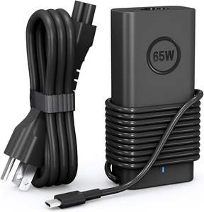 USB C 65W adaptor pengisi daya Laptop catu daya untuk Dell XPS 13 9350 9360 lintang 5420 XPS 12 9250 LA65NM170 2YKOF P28T 2 tahun - Product Image 4