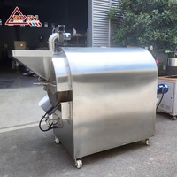 Machine à torréfier les cacahuètes électrique Dongyi LQ 100KG, machine à torréfier les fèves de cacao, torréfacteur à cacahuètes au gaz, prise en charge OEM et ODM