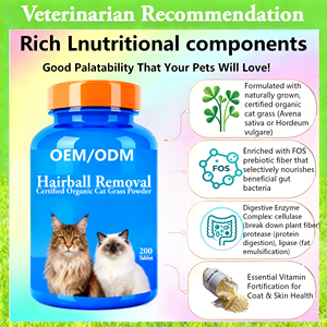 Comprimés Hairbal Remova pour chats : Soutien immunitaire, peristaltisme intestinal, aide à la digestion, sans céréales, absorption rapide, supplément vitaminique - Product Image 2