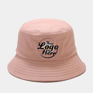 Customized Cartoon Sport Cap Small Fisherman Hat Sunscreen Visor Bucket-Cap <b>Leaf</b> Custom Logo 100% Cotton for Spring Summer - Product Image 1