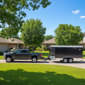 Acoplador de bola de enganche de 2-5/16 pulgadas, capacidad de 15000 libras, de acero, para remolcar camionetas y remolques - Product Image 2