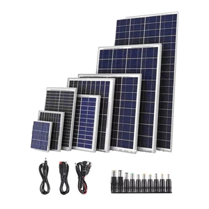 Off Grid Hybrid <b>Solar</b> Power System 100w 65ah Battery 500w for Home Lighting Tv Computer,Fan HZEB-LCT-5 Off Grid Hybrid <b>Solar</b> Pow - Product Image 3