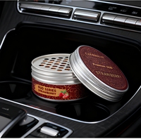Désodorisant Solide en Aluminium Oud Vanille pour Voiture, Armoire, Salle de Bain, Bureau – Vente en Gros, Logo Personnalisé