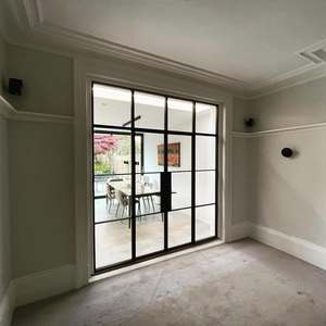 Steel French Door | Modern Interior <b>Swing</b> with Tempered Glass & Slim <b>Frame</b> <b>for</b> Luxurious Living Spaces - Product Image 1