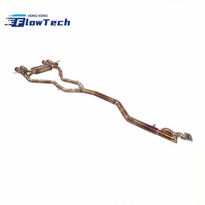 ระบบท่อไอเสียแบบ Catback วาล์วไทเทเนียม พร้อมท่อกลางความยาวเท่ากัน สำหรับ BMW G87 M2 S58 3.0T – สีทองไหม้ - Product Image 6