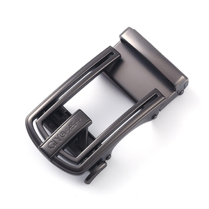 Hebillas de Cinturón para Hombre Ajustables de Aleación de Zinc Plateado Cepillado de Alta Calidad, Ligeras, Reversibles, Formales, de 40 mm, Níquel, Venta Caliente - Product Image 4