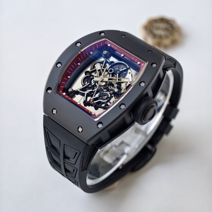 Reloj Umi RM-055 de Alta Calidad con Esfera Esqueleto, Correa de Caucho Negra, Movimiento RMUL2, Caja de Cerámica V2 - Product Image 4