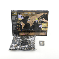 Puzzle en papier de luxe personnalisé pour voiture, ours, 1000 pièces, pour adultes et enfants