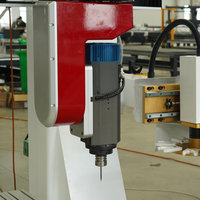 Fresadora CNC Vertical de 5 Ejes ATC, Router CNC para Escultura 3D y Trabajos en Madera, Router CNC de 5 Ejes con Cabezal Oscilante