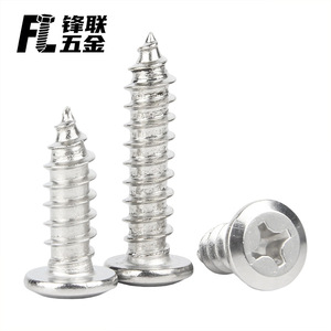 Tornillos autorroscantes de cabeza plana de acero inoxidable 304 Fenglian M3 M4 M5 con cruz biselada para la industria de la construcción - Product Image 3
