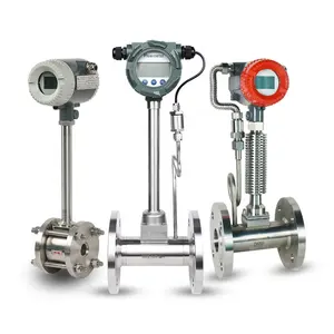 4mpa hơi 420mA xung đầu ra Vortex Flow Meter cho Helium hiệu chuẩn dy080 Vortex lưu lượng kế