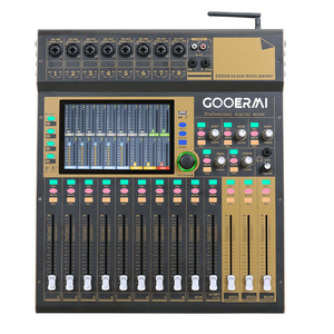 Consola Mezcladora de Audio Digital de 12 Canales con Pantalla Táctil y Control Remoto Multidispositivo <span class=keywords><strong>para</strong></span> Sistema de Audio - Product Image 1