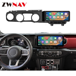 12.3 inch Android 12 cho Jeep Wrangler 2018 2021 đa phương tiện chơi DSP Carplay 8 + 128 với GPS Navigation Stereo đơn vị đứng đầu Carplay - Product Image 3