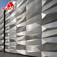 Revestimiento de Pared Arquitectónico Perforado de Fábrica China, Revestimiento de Aluminio, Panel de Pared Perforado Alucobond