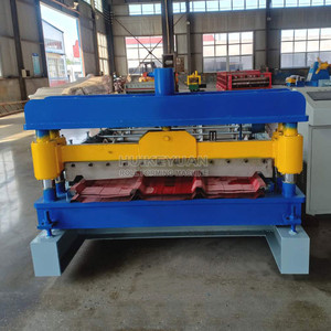 Bonne qualité Ventes élevées 900mm-1500mm TR4 TR5 <span class=keywords><strong>TR6</strong></span> Aluzinc Machine IBR Tôle de toit faisant la Machine pour la construction - Product Image 4