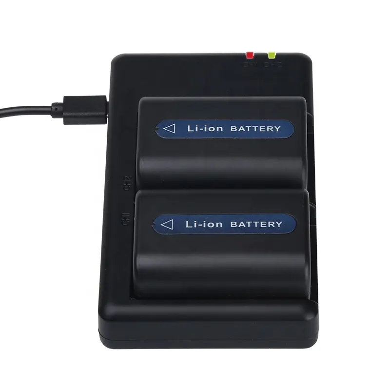 Photography Studio Video LED Panel Light Camera Standard Battery PROFESSIONAL F550/F750F970 Battery 1 X Usb Battery Charger