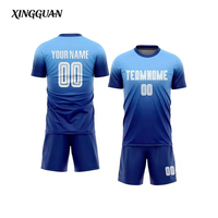 Uniformes de Fútbol Personalizados Premium Cómodos de Secado Rápido, 100% Poliéster Transpirable para Adultos, Diseño Gratuito, Corte Automatizado, OEM