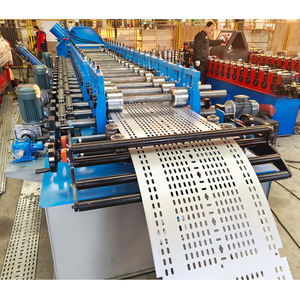 Machine de formage à rouleaux pour gouttières métalliques de systèmes électriques, ligne de production de gouttières, équipement de fabrication de gouttières à vendre - Product Image 5