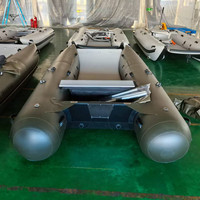 Catamaran gonflable à grande vitesse en PVC Bateaux de pêche gonflables utilisés