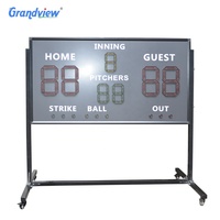 Tableau de scores électronique LED numérique grand écran pour extérieur, basketball, volleyball, avec minuteur, prise en charge SDK OEM, 1 an de support CMS, numérique 4mm