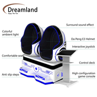 Dreamland vr simulateur 9d vr 360 chaise réalité virtuelle 9d vr oeuf chaise à vendre