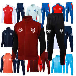 2526 Jaket Sepak Bola Seragam Latihan Olahraga Cepat Kering Set Pria Jaket Sepak Bola - Product Image 5