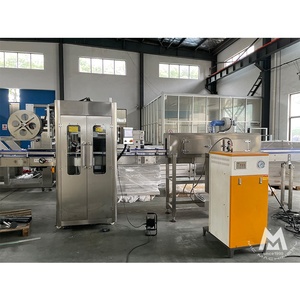 Nước tự động chai nước giải khát lon PVC nhiệt nhãn Applicator thu nhỏ tay áo bọc máy dán nhãn - Product Image 2