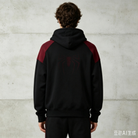 Sweat-shirts à capuche pour hommes avec logo personnalisé imprimé, 450 g/m², vêtements de créateur, vêtements pour hommes, fournisseur de premier plan, sweat-shirt Spider Hoodie 1.1