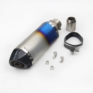 Tubo de Escape Hexagonal para Motocicleta, Apto para Huanglong, Yoshimura, Wanhu, Accesorio de Modificación de Tubo de Escape - Product Image 3