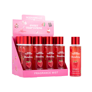 Bruma Perfumada Frutal y de Postre de 250 ml, Fragancia <span class=keywords><strong>Red</strong></span> <span class=keywords><strong>Velvet</strong></span> y Fresa, Spray Corporal con Aroma Duradero para Mujer - Product Image 4