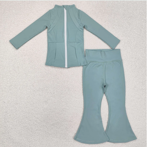 Conjuntos de Ropa Deportiva para Bebés Niñas, 8 Colores, Chaquetas y Pantalones de Yoga, 2 Piezas - Product Image 4