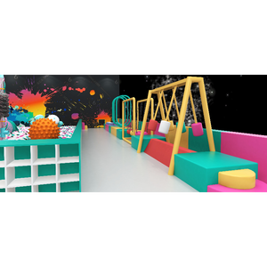 Parque de Trampolines y Laberinto Interior para Niños, Equipo de Juegos Interior Comercial Personalizable de Alta Calidad - Product Image 4