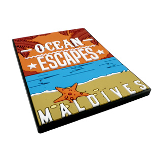 Imán de nevera de PVC personalizado, recuerdo magnético de cloruro de polivinilo de goma suave esculpida en 2D, maqueta gratuita para ensamblaje de núcleos. - Product Image 2