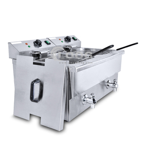 Nhanh Chóng Thực Phẩm Thiết Bị Nhà Bếp Thương Mại Gà Khoai Tây Chiên Máy Chiên Rán Chảo Nhà Hàng Thép Không Gỉ <span class=keywords><strong>S</strong></span>âu Điện Lò Chiên Nhúng Cho <span class=keywords><strong>S</strong></span> - Product Image 4