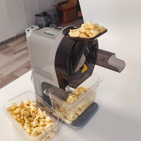 CXCO XC-288 Automatische Knoflook- en Lente-ui Snijmachine RVS Elektrische Snijder 100-230V voor Commerciële Keuken Bakkerij Fruit
