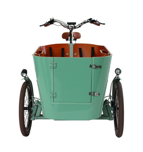 Bicicleta de <span class=keywords><strong>3</strong></span> ruedas de estilo europeo con caja de carga, triciclo de carga frontal a la venta, versión eléctrica y manual, bicicleta de carga - Product Image 4