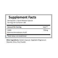 OEM/ODM |   Compléments alimentaires pour le sommeil en marque privée : comprimés/capsules de vitamine B6 + GABA, complément alimentaire GABA