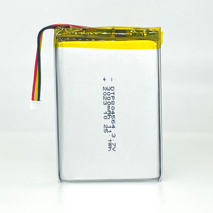 Batteries lithium-ion en pochette légères 804564 3000mAh 3.7v Haute densité énergétique Certifiées KC CE pour les appareils VR et les liseuses électroniques - Product Image 1