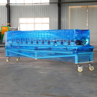 Machine d'emballage de menuiserie ligne pliante de profil de machine à plastifier MDF d'emballage mental