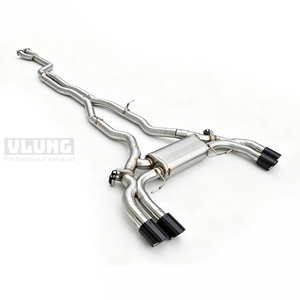 Échappement arrière haute performance en acier inoxydable pour BMW <span class=keywords><strong>M2</strong></span> (G87) 3.0T 2022-2026 avec valve de 3,5 pouces - Product Image 1