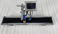 Imprimante jet d'encre en ligne Phezer 130plus économique avec écran couleur de 4,3 pouces, système tactile intelligent à commande simultanée pour le codage de date et de texte