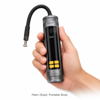 Compresseur d'air numérique portable sans fil 150 PSI 2000 mAh pour voiture et vélo – Vente en gros