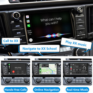 RAV4 kit di integrazione automatica Wireless Apple CarPlay Android navigazione automatica e GPS altri dispositivi elettronici per <span class=keywords><strong>Auto</strong></span> Toyota 2014 -2018 - Product Image 2