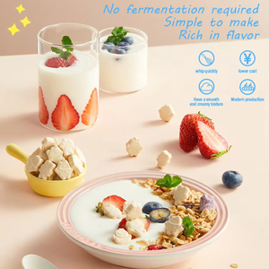 Prezzo all'ingrosso certificazione Halal <span class=keywords><strong>Yogurt</strong></span> originale congelato per servire a secco e morbido <span class=keywords><strong>Yogurt</strong></span> semplice miscela istantanea in polvere - Product Image 2
