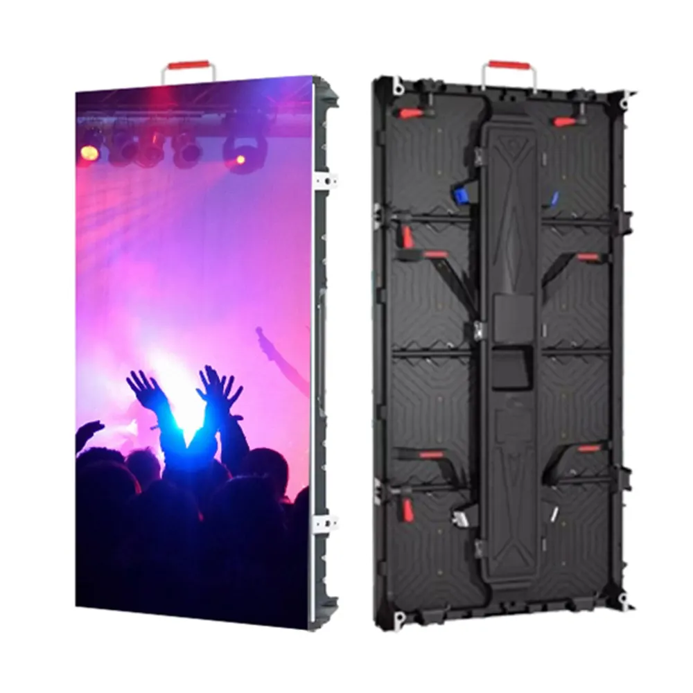 FREE SAMPLE P3.91 Outdoor led stage and led chips Wall Mounted video wall screen p2.6 led panel nova star linsn chuanglian power